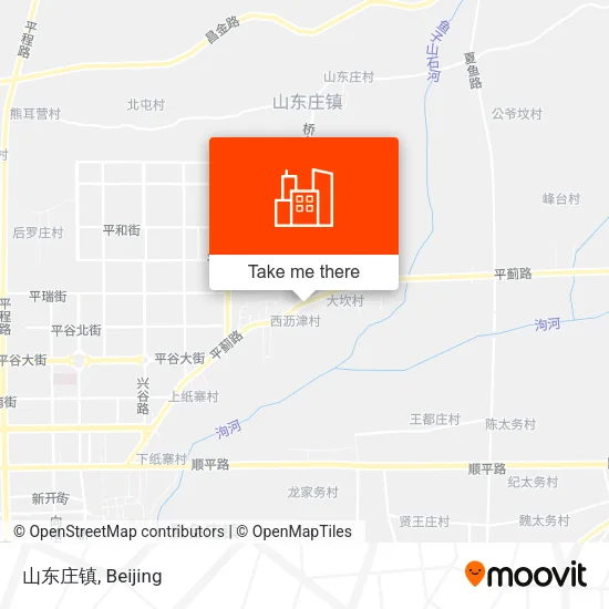 山东庄镇 map