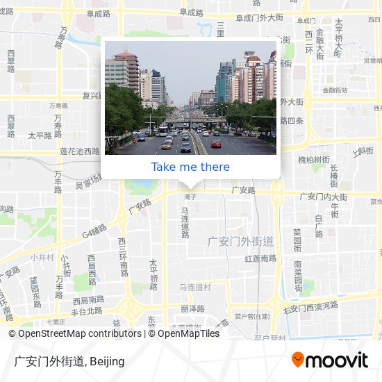 广安门外街道 map