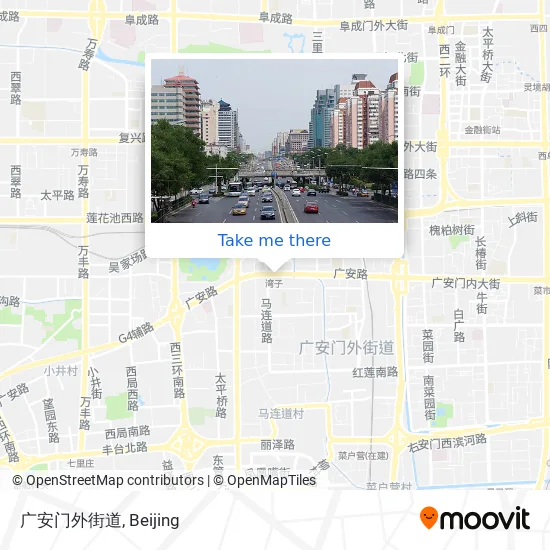 广安门外街道 map