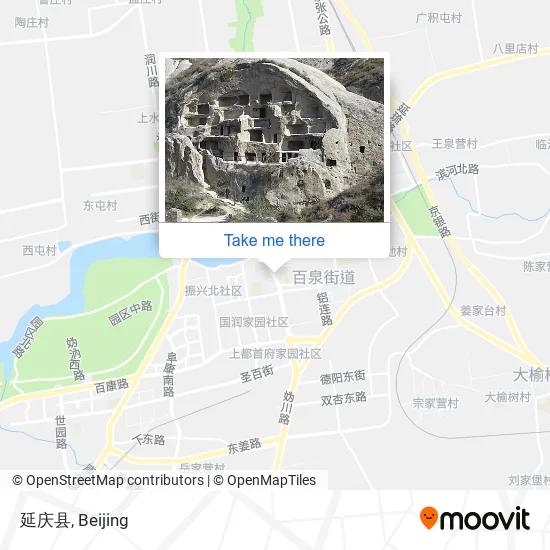 延庆县 map