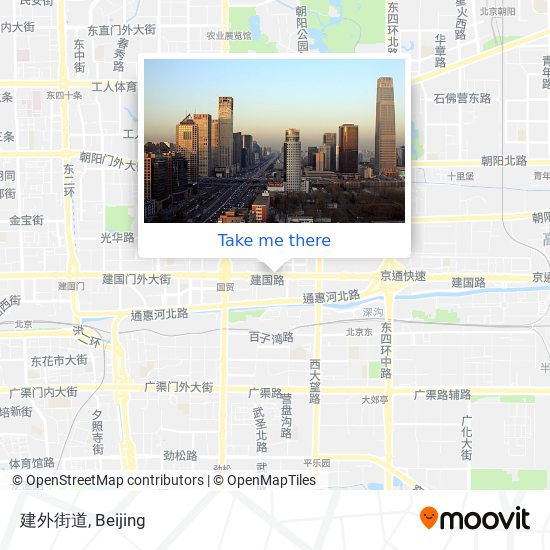 建外街道 map