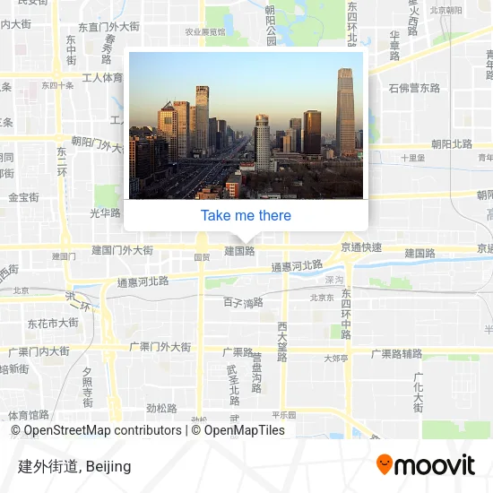 建外街道 map