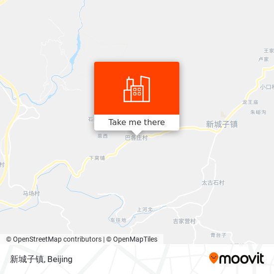新城子镇 map