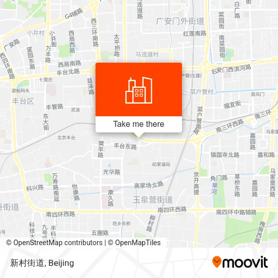 新村街道 map