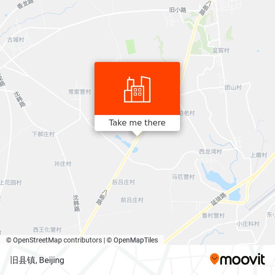 旧县镇 map