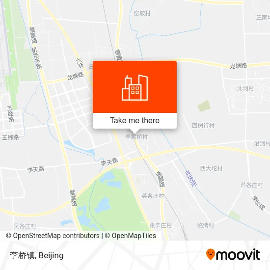 李桥镇 map