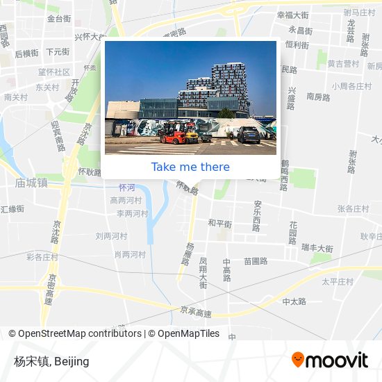 杨宋镇 map
