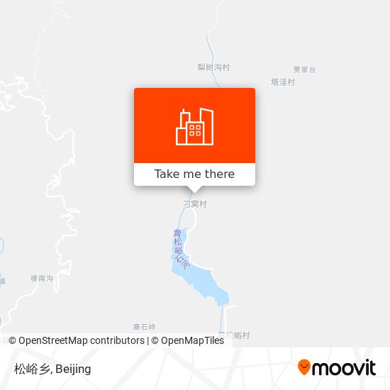 松峪乡 map