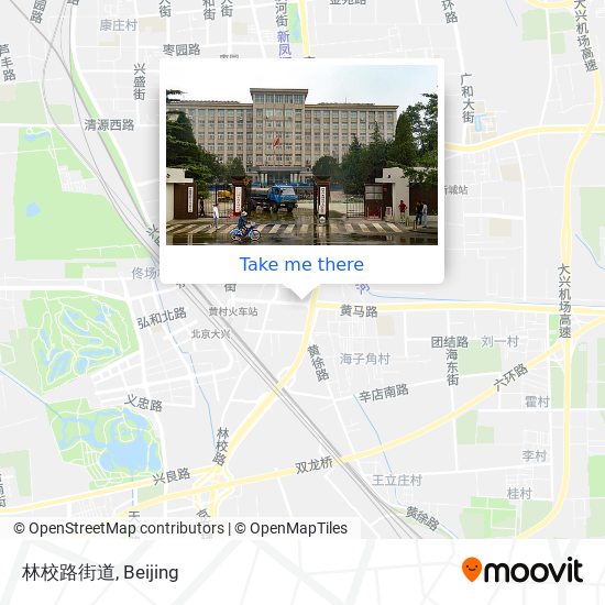 林校路街道 map