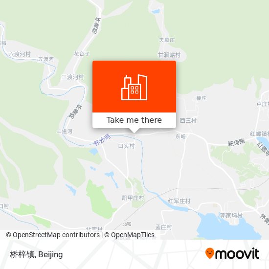 桥梓镇 map
