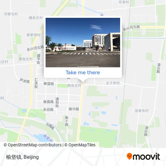 榆垡镇 map
