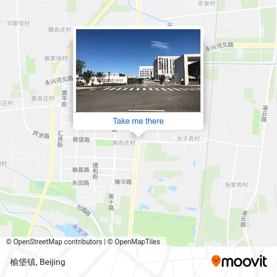 榆垡镇 map