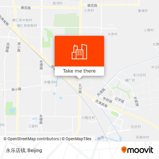 永乐店镇 map