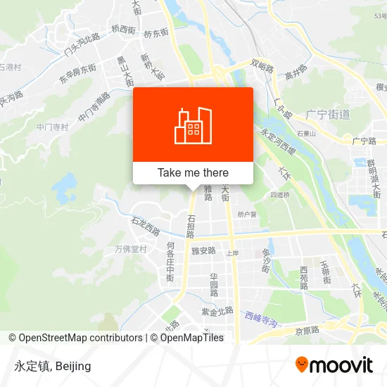 永定镇 map