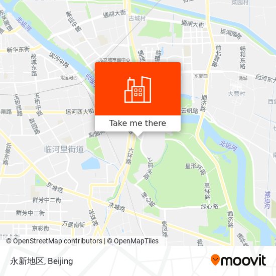 永新地区 map