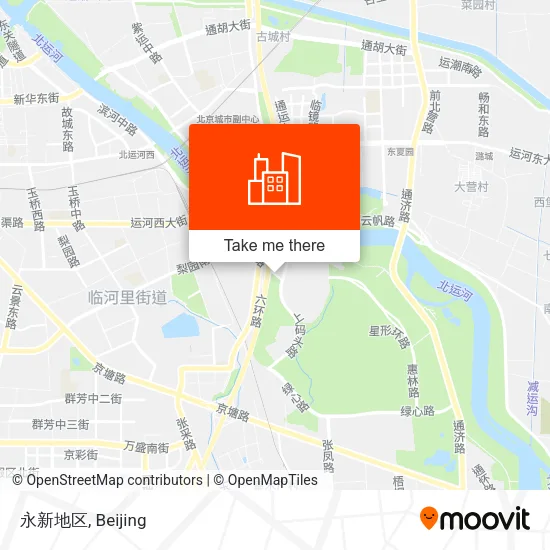永新地区 map