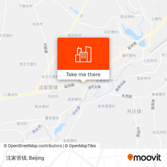沈家营镇 map
