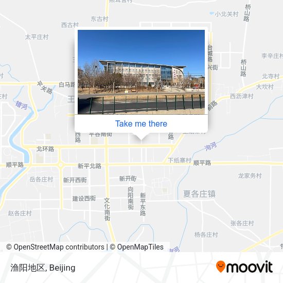 渔阳地区 map