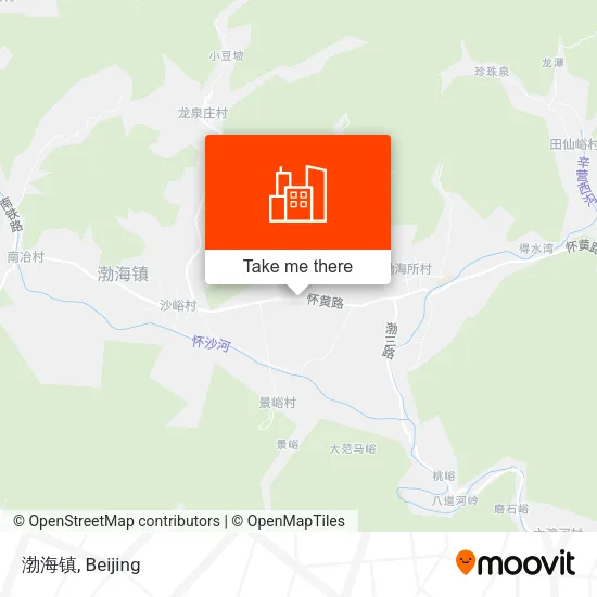 渤海镇 map