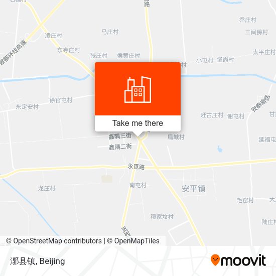 漷县镇 map