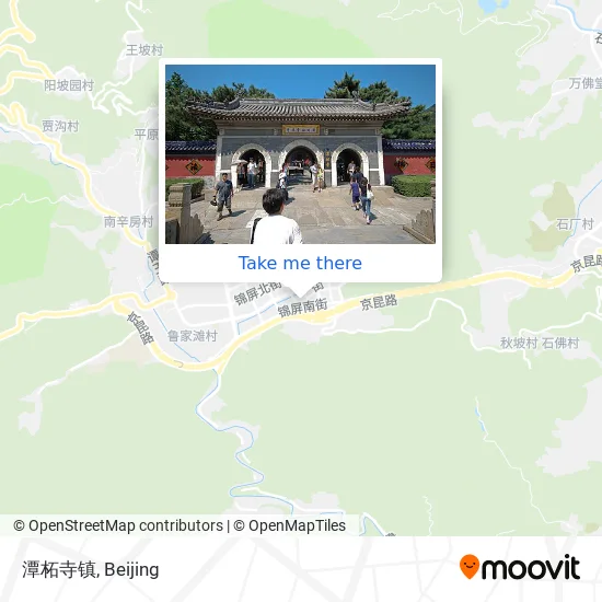 潭柘寺镇 map