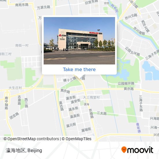 瀛海地区 map