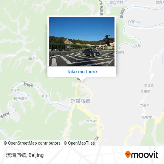 琉璃庙镇 map