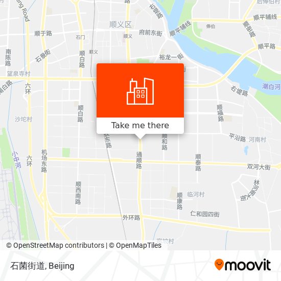 石菌街道 map