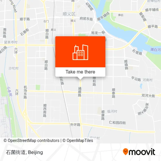 石菌街道 map