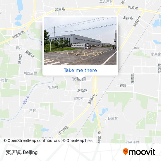 窦店镇 map