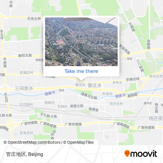管庄地区 map