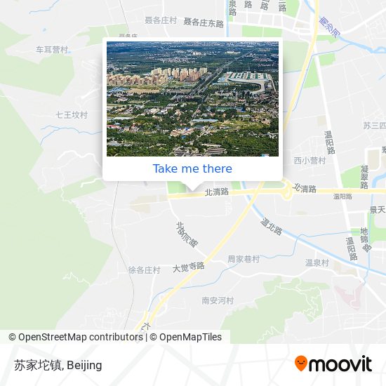 苏家坨镇 map