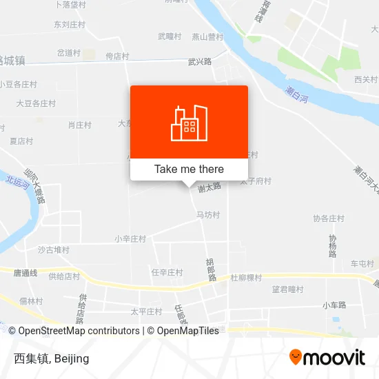 西集镇 map