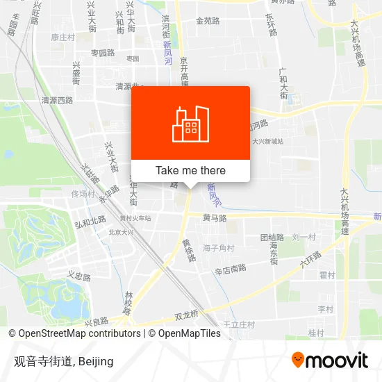 观音寺街道 map