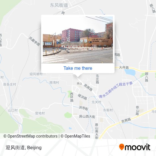 迎风街道 map