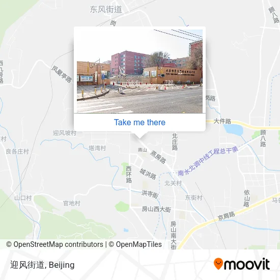 迎风街道 map