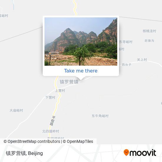镇罗营镇 map