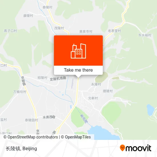 长陵镇 map