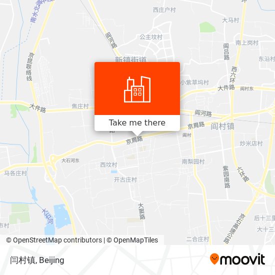 闫村镇 map