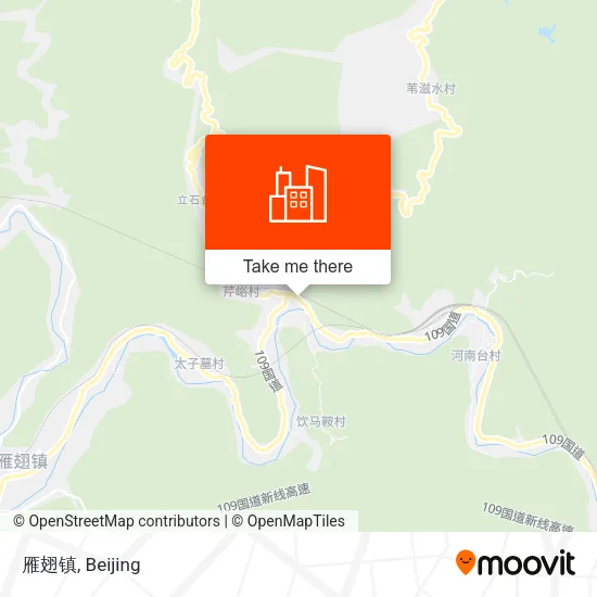 雁翅镇 map