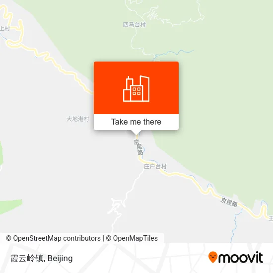 霞云岭镇 map