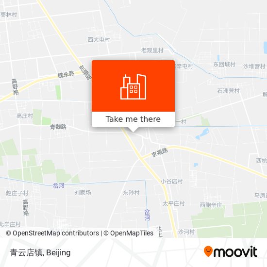 青云店镇 map