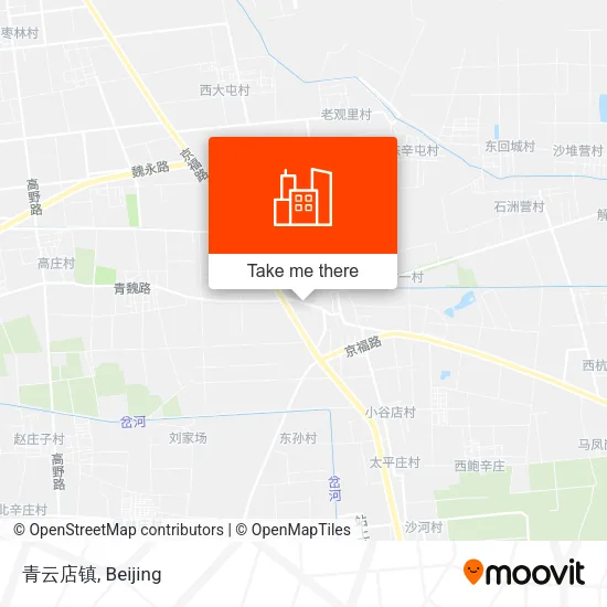 青云店镇 map