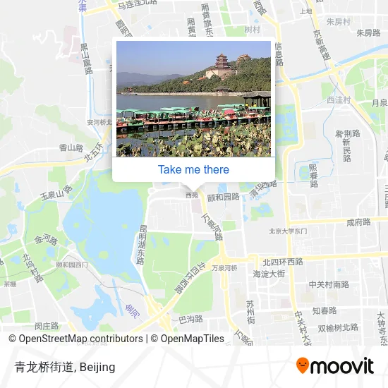 青龙桥街道 map