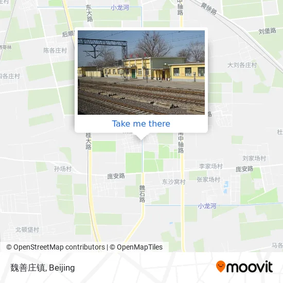 魏善庄镇 map