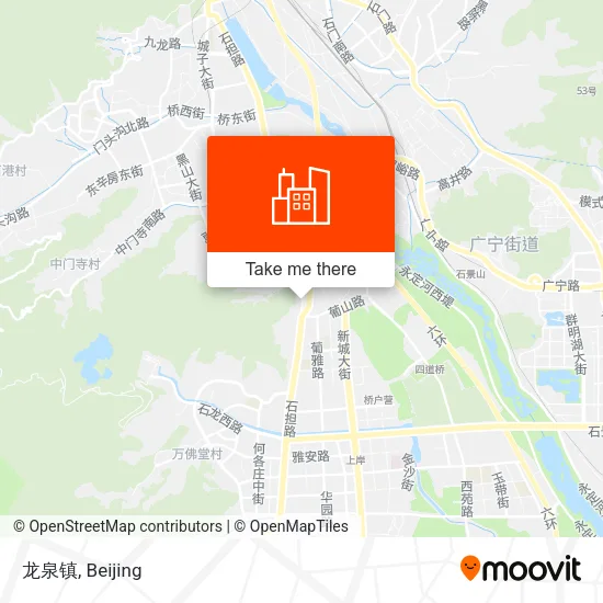 龙泉镇 map