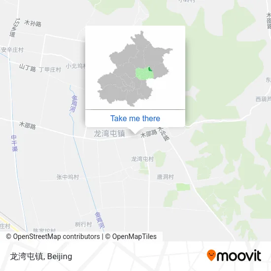 龙湾屯镇 map