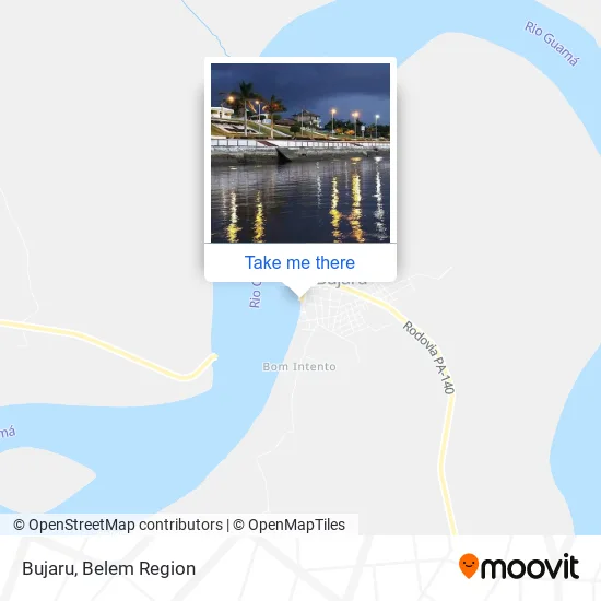 Bujaru map