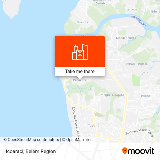 Icoaraci map