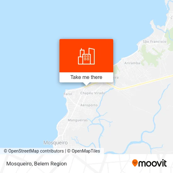 Mosqueiro map